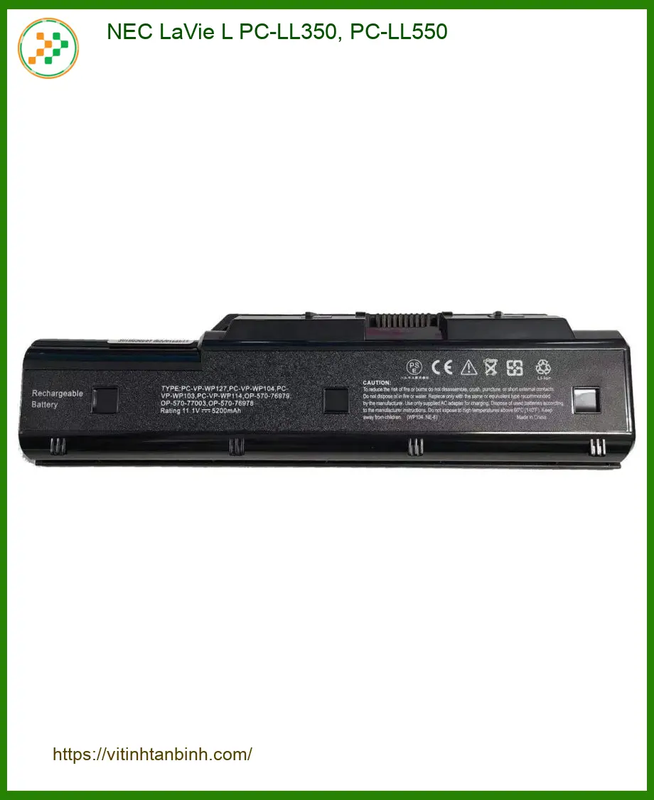 Pin Laptop Nec LaVie L PC-LL350 PC-LL550 Mới - Cửa hàng Sẵn hàng Lấy ngay