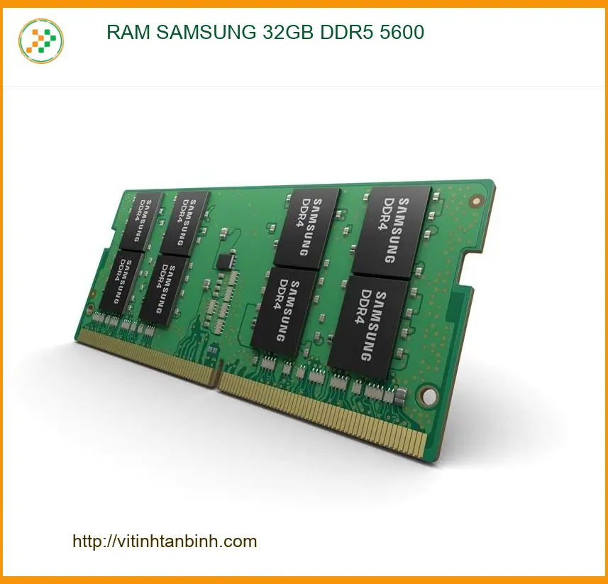 RAM Laptop SAMSUNG 32GB DDR5 5600 - Kho linh kiện Chính hãng TPHCM