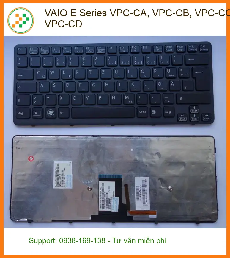 Bàn phím Laptop VAIO E Series - Kho linh kiện Laptop Giá rẻ