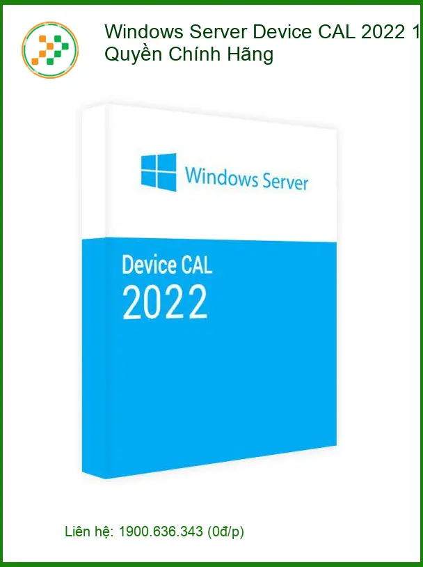 Windows Bản Quyền Server Device CAL 1 Chính Hãng